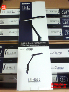 日本twinbird鉗式LED臺燈[LE-H636B/LE-H631B][LE-H636B/LE-H631B]