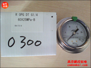 日本ASK油壓表 OPG-DT-G1/4 60x25MPa-B[OPG-DT-G1/4 60x25MPa-B]
